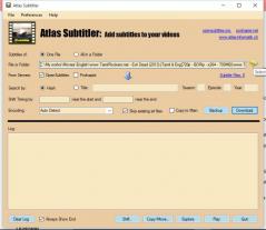Atlas Subtitler Screenshot