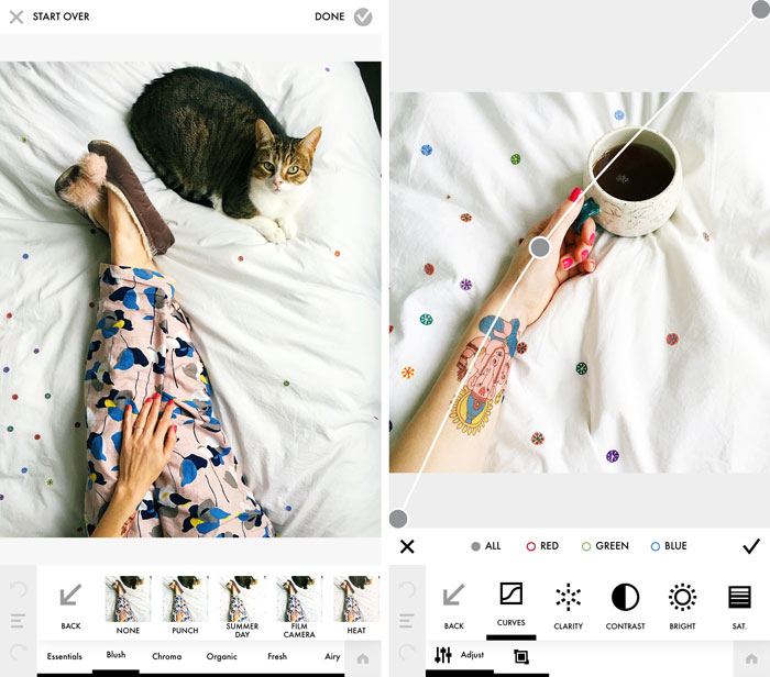 Instagram'da daha iyi resimler oluşturmak için fotoğraf editörleri - Paylaşım Park